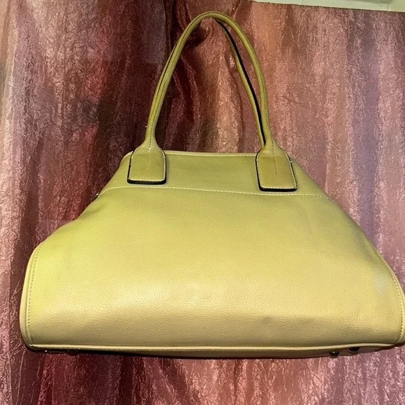Tod's Leather Top Handle Satchel Handbag Purse